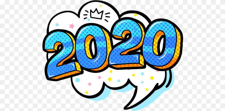 Text Font Line For Happy 2020 Ideas Hq 2020 Ideas, Art, Number, Symbol, Graffiti Png Image