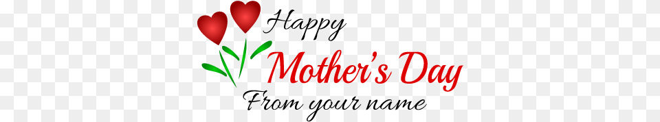 Text Generator Mothers Day Text, Envelope, Flower, Greeting Card, Mail Free Png