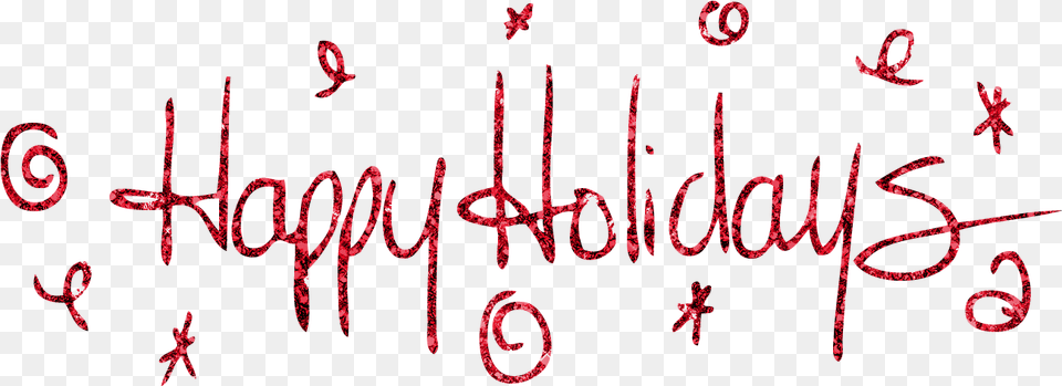 Text Holiday Christmas Birthday Transparent Happy Holidays Free Png