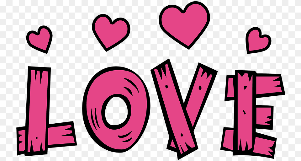 Text Love Hearts Pink Love Heart Valentine Text Love, Purple, Symbol, Scoreboard Free Png Download
