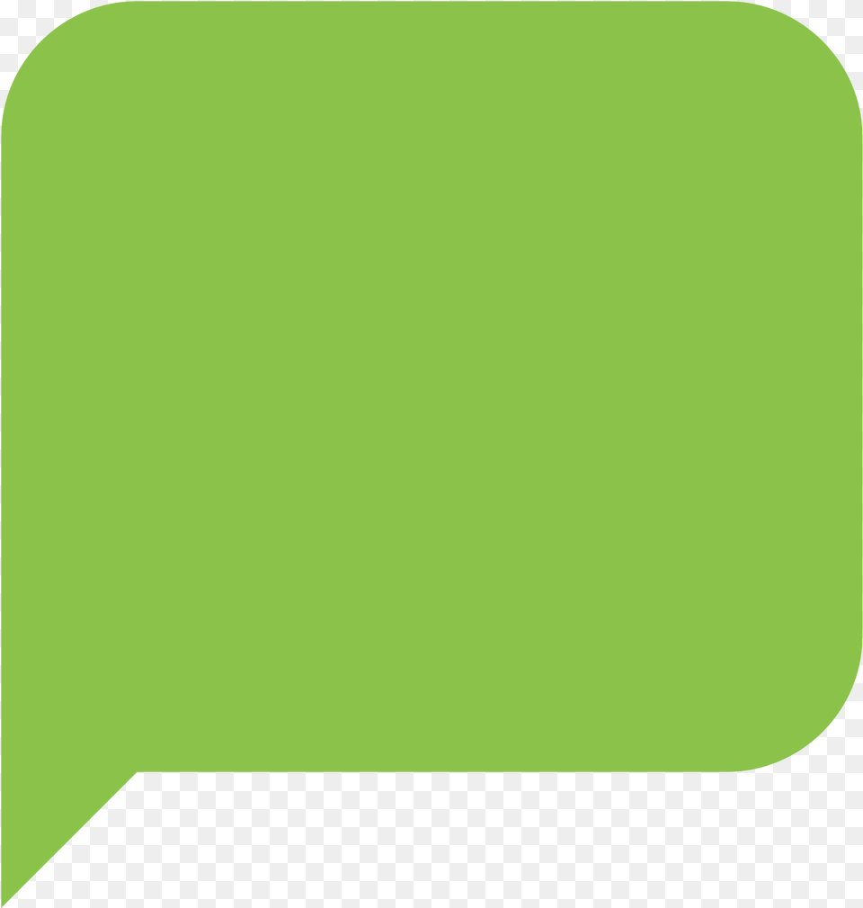 Text Message Bubble, Green, Home Decor, Cushion Free Png