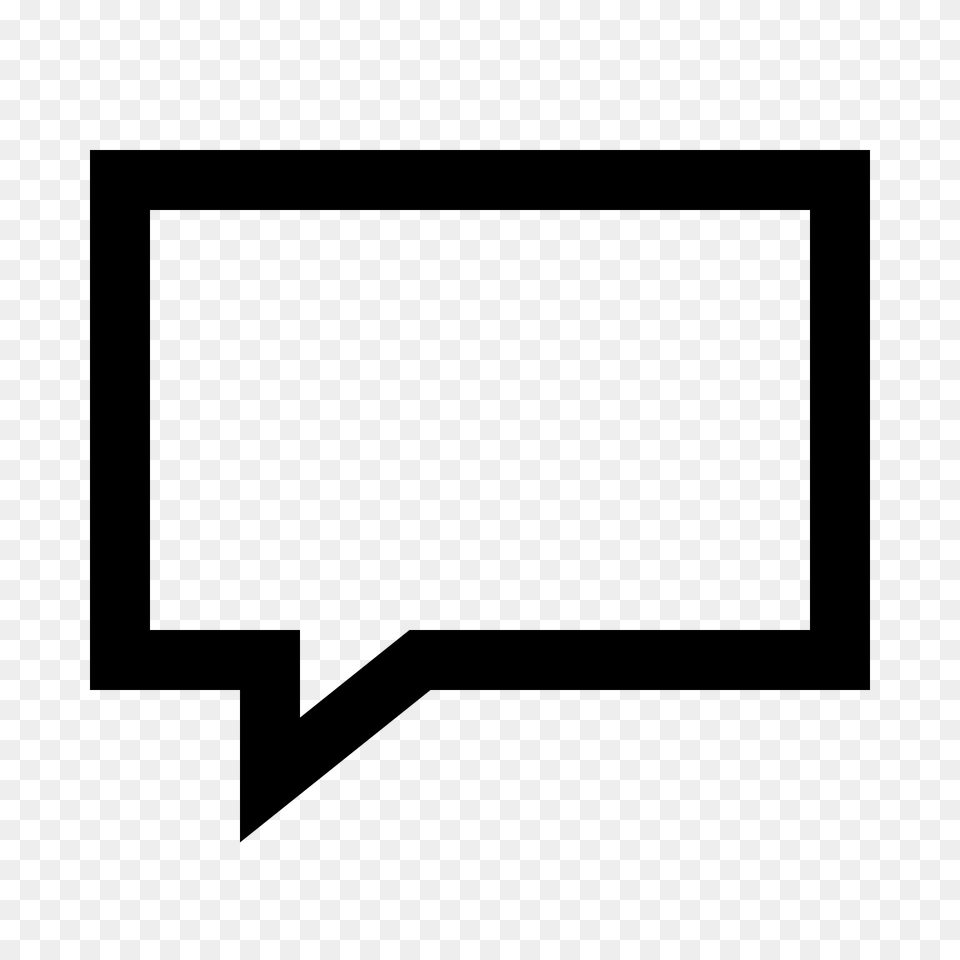Text Message Bubble Icon, Electronics, Screen, Blackboard Free Transparent Png