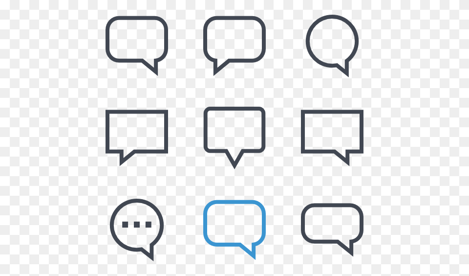 Text Message Bubble Icon Packs, Electronics, Hardware, Gas Pump, Machine Free Transparent Png