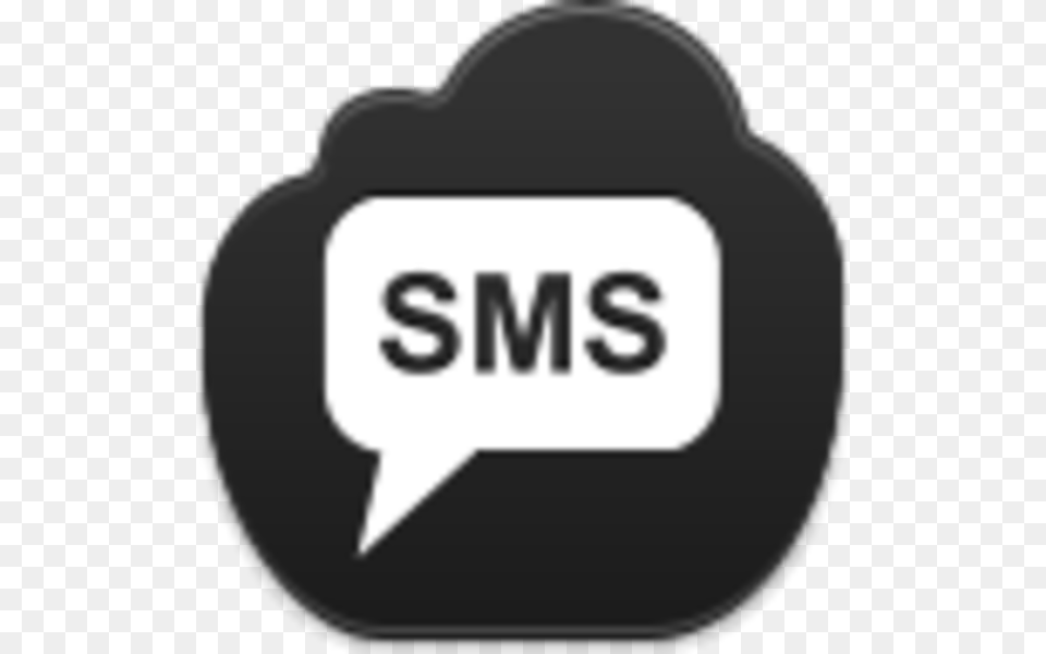Text Message Icon Black Facebook, Sticker, Symbol, Logo Free Png Download
