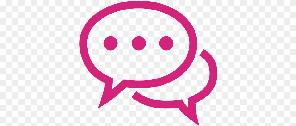 Text Message Icon Pink Chat Icon, Sticker, Animal, Fish, Sea Life Png Image