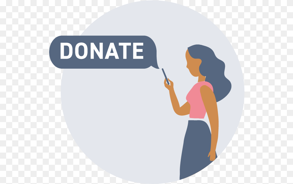 Text To Donate, Cleaning, Person, Adult, Female Free Transparent Png