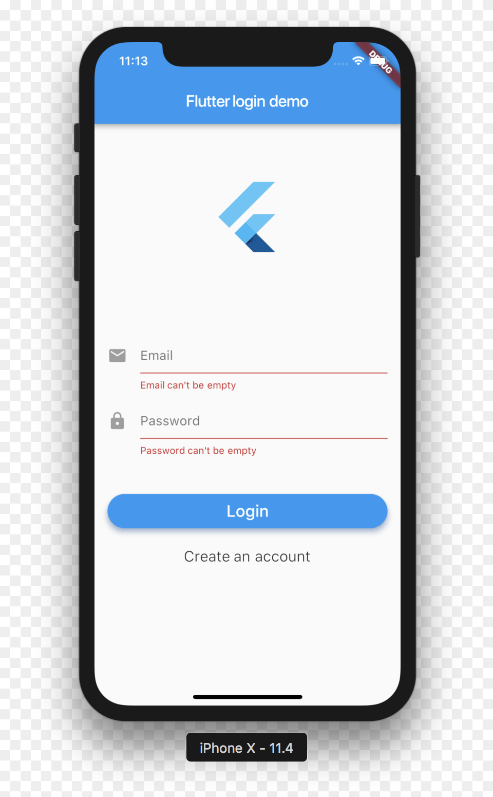 Textformfield Validator In Action Flutter Sign Up Page, Text, Electronics, Mobile Phone, Phone Png Image