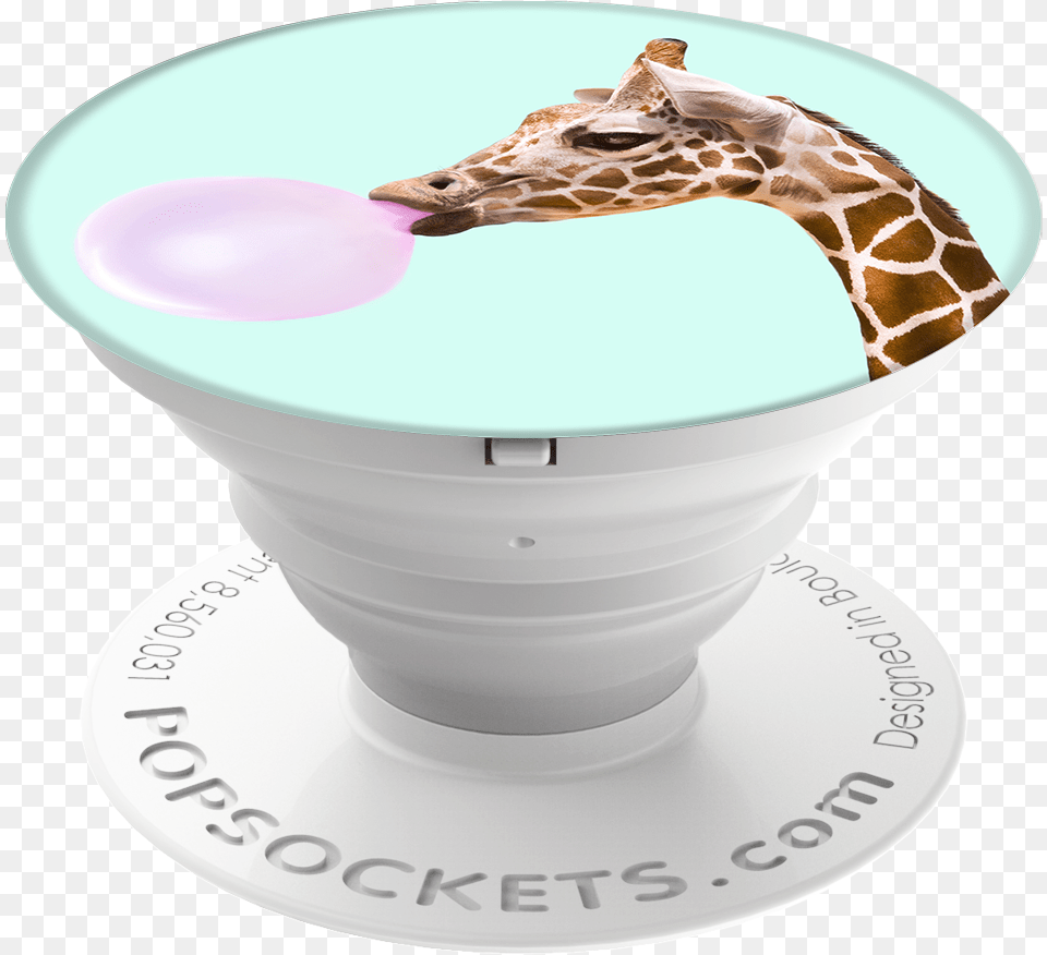 Texting Bubble Popsocket Giraffe Bubble, Animal, Mammal, Wildlife, Festival Png