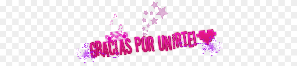 Textos Gracias Por Unirte Gracias Por Unirte Texto, Purple, Art, Graphics, Light Free Png