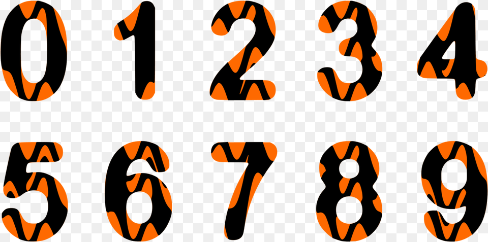 Textsymbolorange Number 0 To 9 Icon, Person Free Png