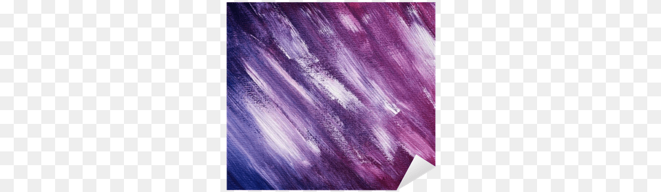 Texture Drawn With Acrylic Paint And Vigorous Brush Acrylic Paint, Canvas, Purple Png