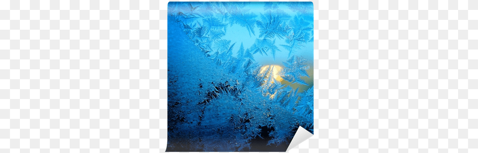 Texture Of Nature Painting, Frost, Ice, Outdoors, Snow Png Image