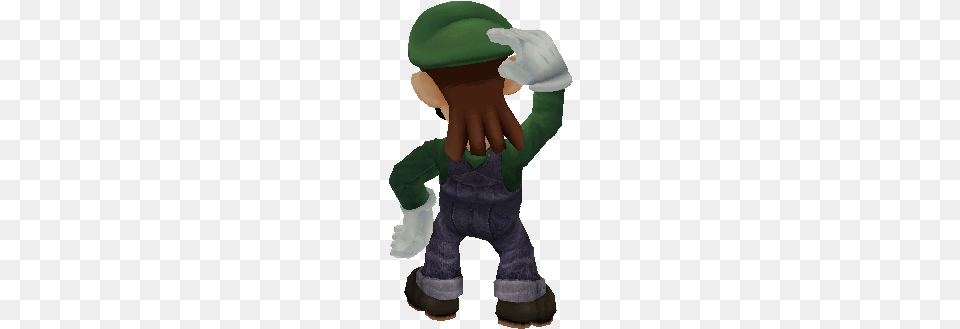 Texture Template For Luigi So He Has A Mullet Soldier, Clothing, Glove, Baby, Person Free Transparent Png