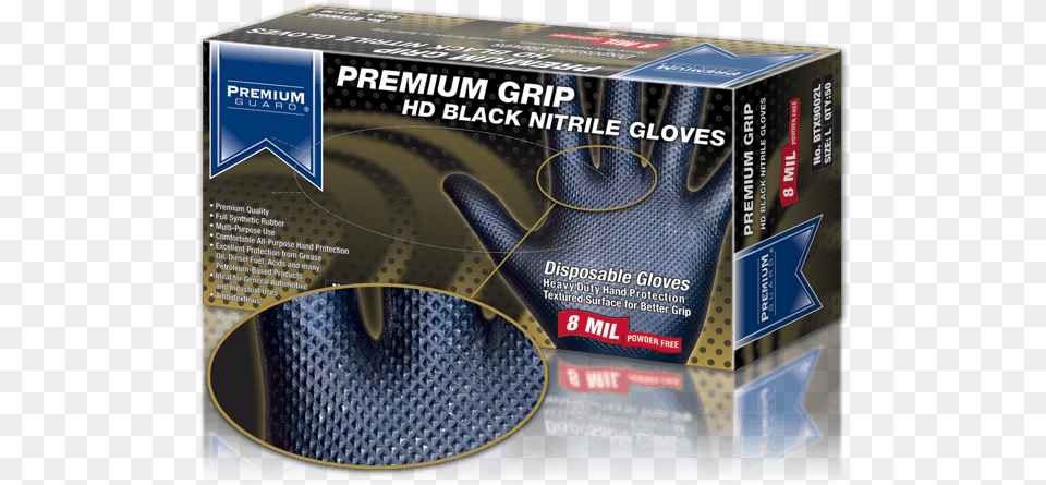 Textured Nitrile Gloves Premium Guard Gloves, Clothing, Glove, Baseball, Baseball Glove Free Transparent Png