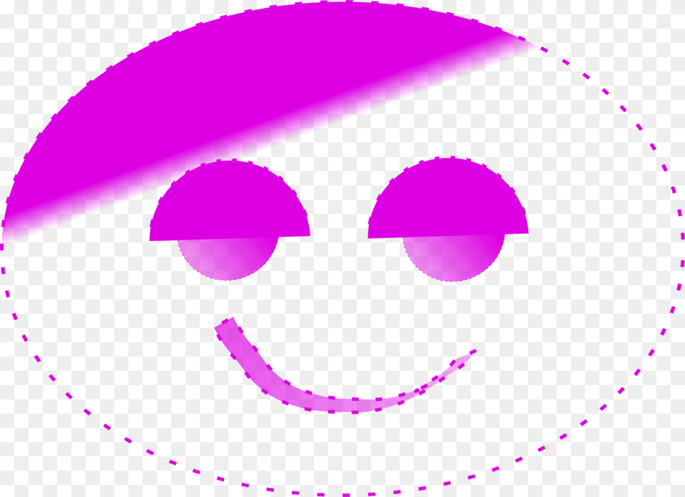 Textvioletmagenta Smiley, Purple Free Png