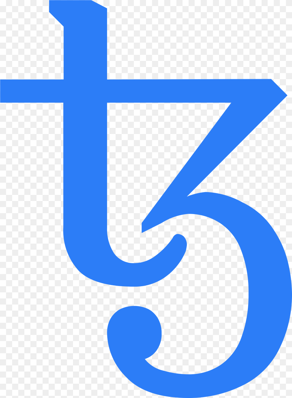 Tezos Logo, Number, Symbol, Text Free Transparent Png