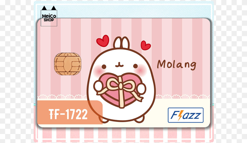 Tf 1722 Stiker Flazz Molang Valentine Flazz Bca, Text, Dynamite, Weapon Free Transparent Png