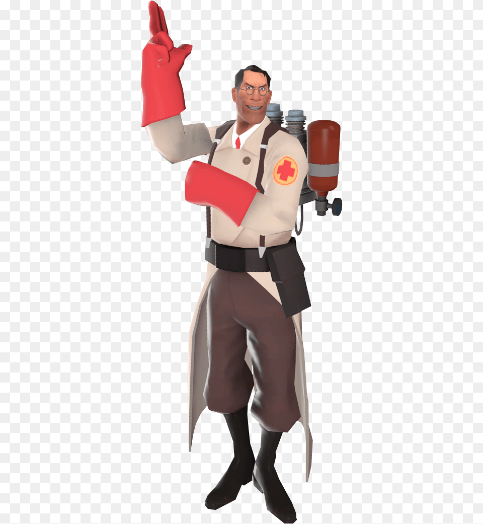 Tf2 Medic, Clothing, Costume, Person, Glove Free Transparent Png