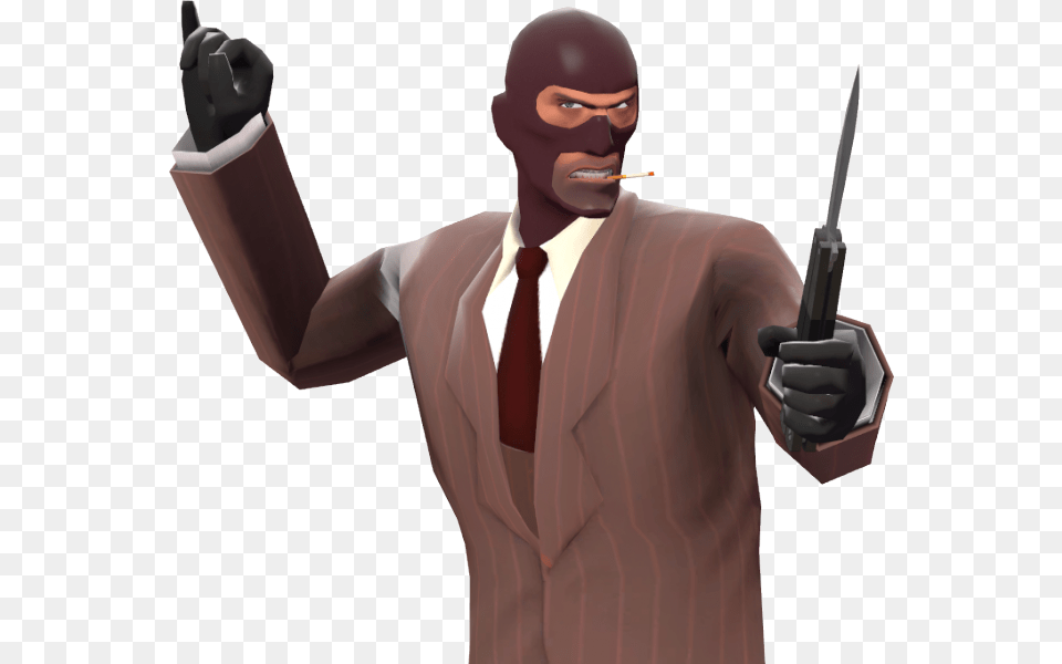 Tf2 Spy, Formal Wear, Adult, Male, Man Free Transparent Png