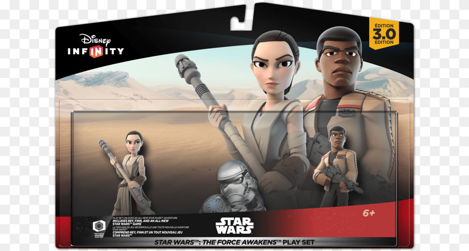 Tfa Playset Packshot L Disney Infinity Star Wars The Force Awakens, Adult, Person, Woman, Female Png Image