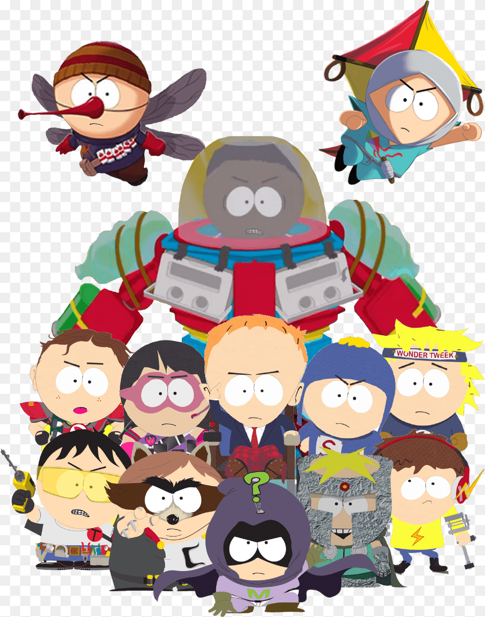 Tfbw Wallpaper Template Phone South Park Fractured But Whole, Book, Comics, Publication, Baby Free Png