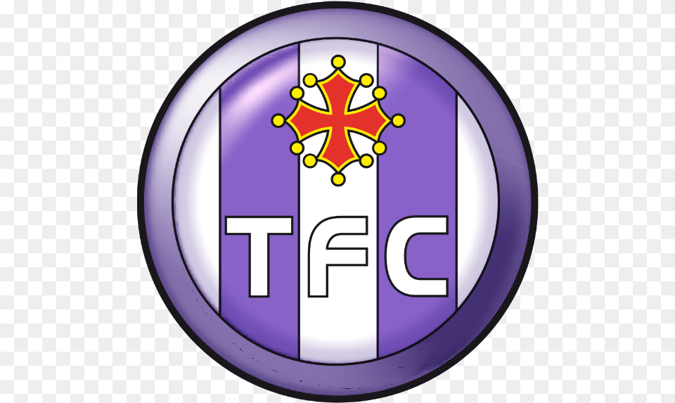 Tfc Toulouse Football Club Logo Toulouse Fc Logo, Badge, Symbol, Disk Png