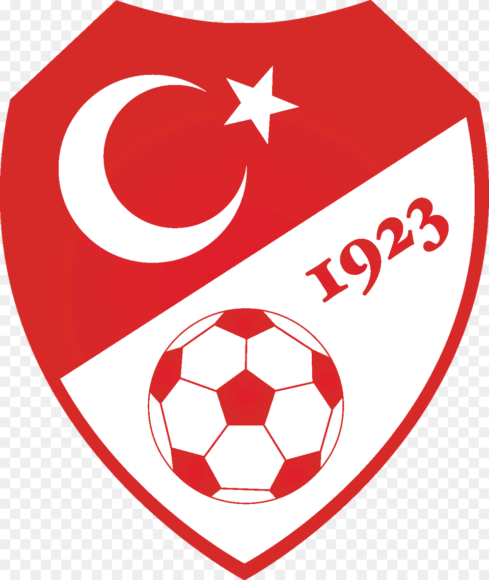 Tff Turkiye Futbol Federasyonu Logo Vector Turkey Football Team Logo, Ball, Soccer, Soccer Ball, Sport Free Png Download