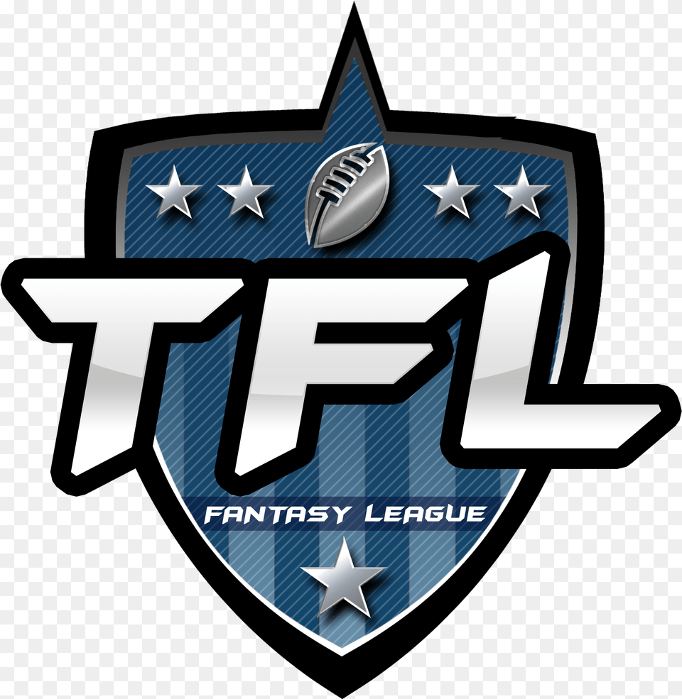 Tfl Fantasy Football League Automotive Decal, Emblem, Logo, Symbol, Badge Png