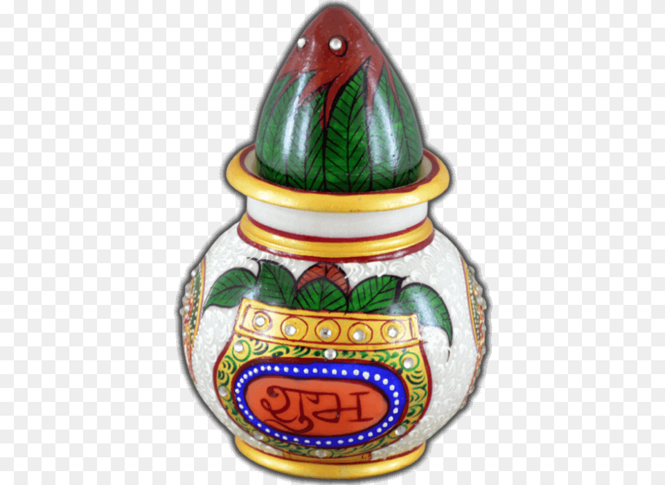Tg Marble Kalash Nariyal Subh Labh Marble Kalash, Urn, Pottery, Jar, Vase Free Transparent Png