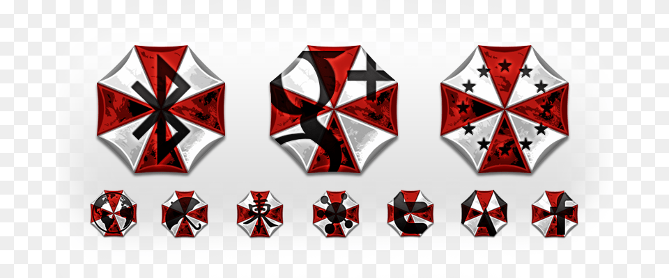 Tha Umbrella Corporation Icons Icons Inspired By The Resident Evil Umbrella Corp Icons Free Transparent Png