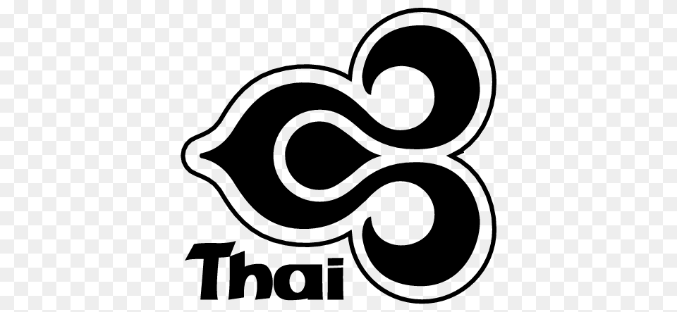 Thai Airways Logos Logo, Symbol, Text, Alphabet, Ampersand Free Png Download