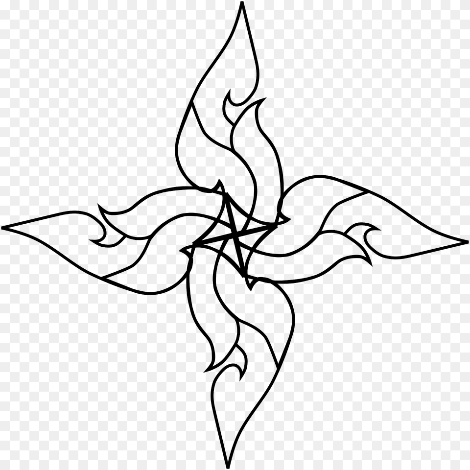 Thai Art Clipart, Leaf, Plant Png Image