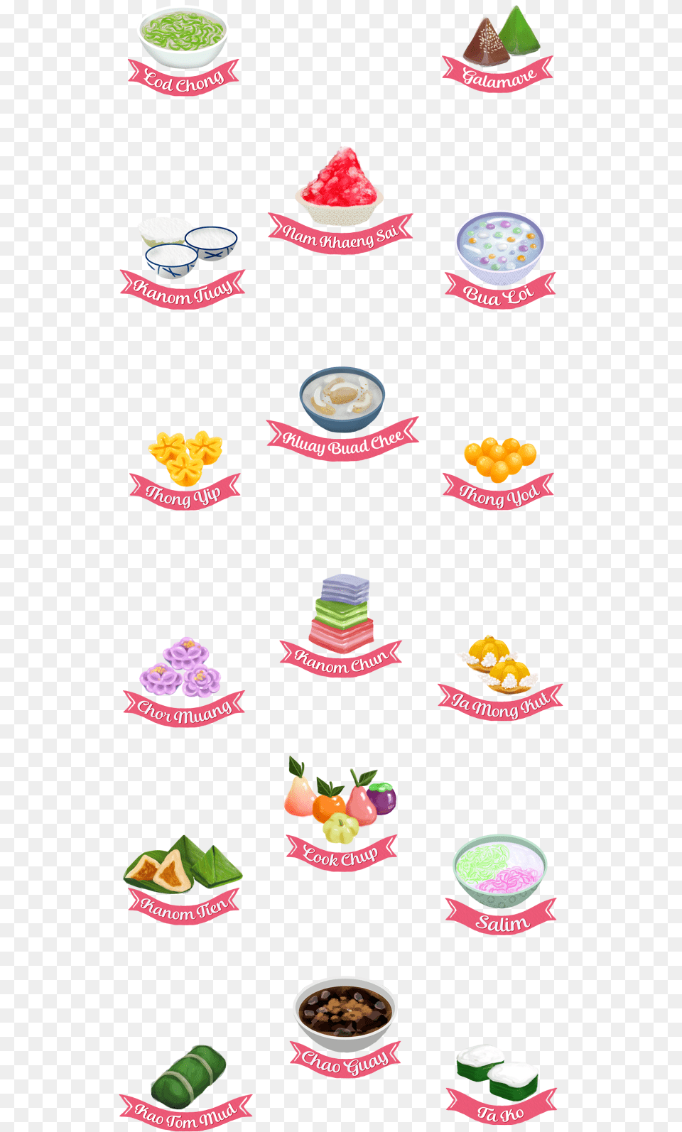 Thai Dessert Logo Thai Dessert, Meal, Food, Cream, Icing Free Png Download