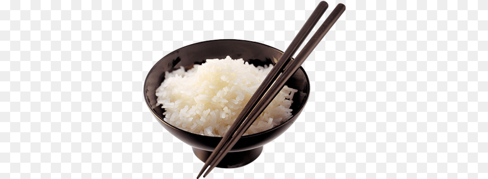 Thai Food Cooked Jasmine Bowl Of Rice With Chopsticks, Produce, Grain Png