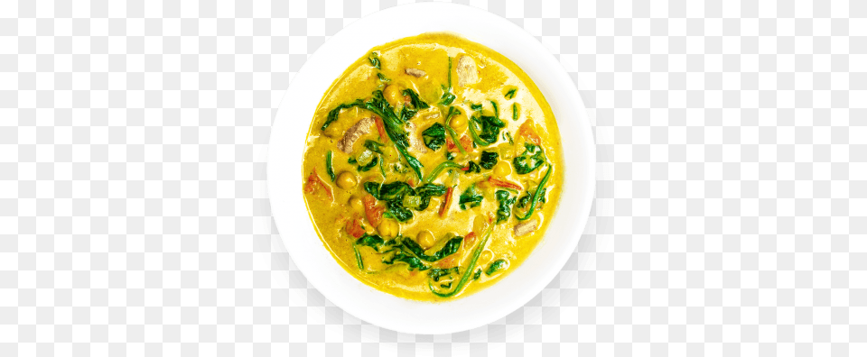 Thai Green Curry Yellow Curry, Dish, Food, Meal, Bowl Free Png Download