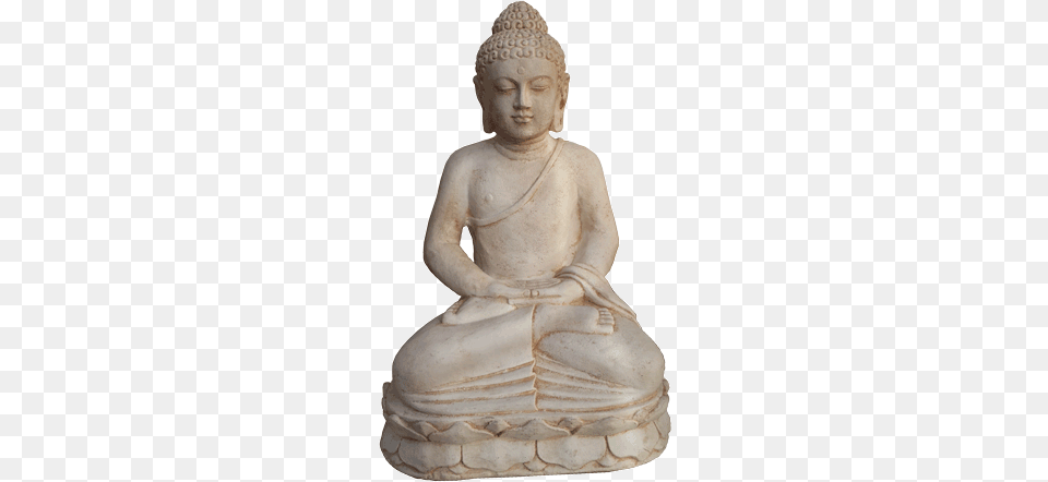 Thai Style Buddha Statue 50cm Gautama Buddha, Art, Baby, Person, Prayer Free Png Download