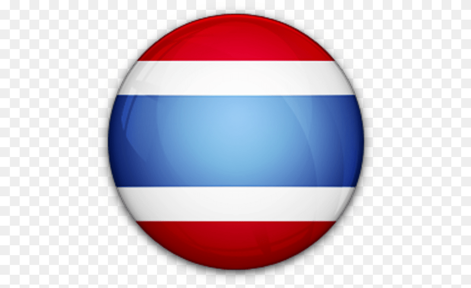 Thailand Circle Flag, Sphere, Logo, Ball, Sport Free Png