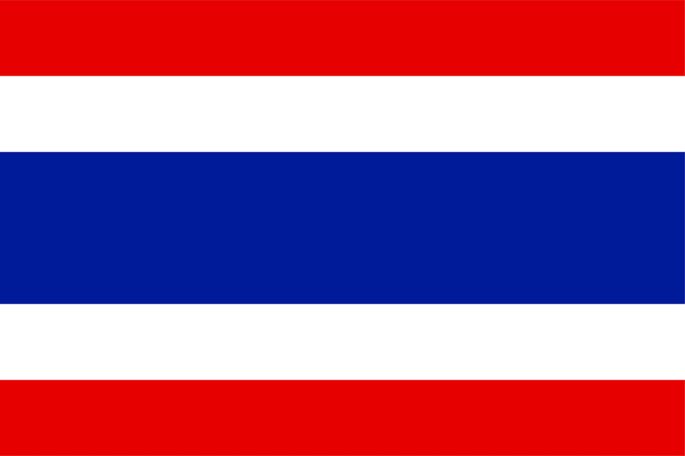 Thailand Clipart, Flag Png Image