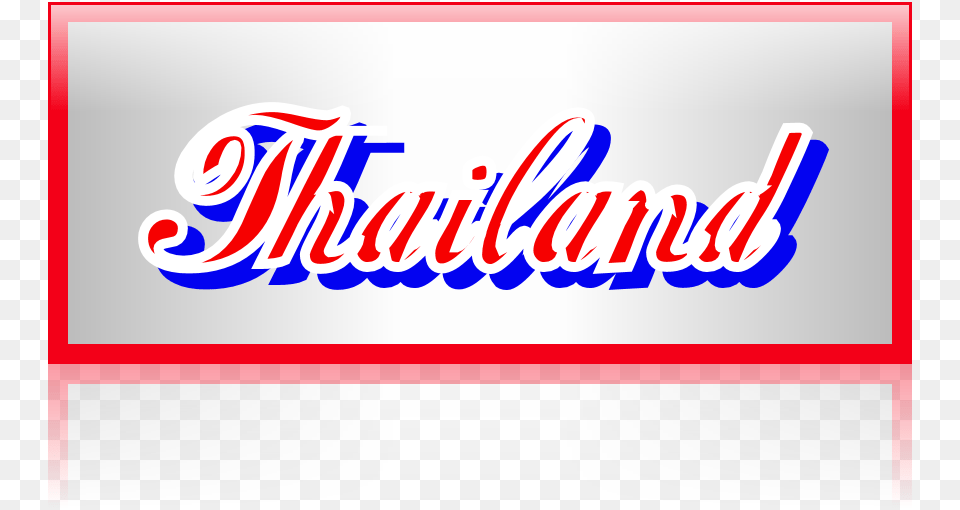 Thailand Flag Photo Calligraphy, Logo, Text, Dynamite, Weapon Free Png