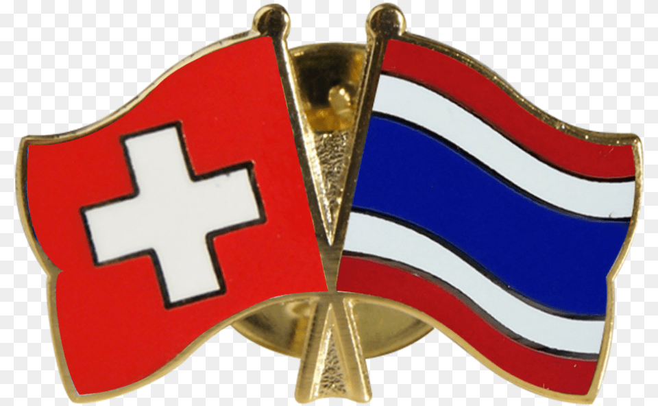 Thailand Friendship Flag Pin Badge Schweizer Sri Lanka Flagge, Logo, Symbol Png Image
