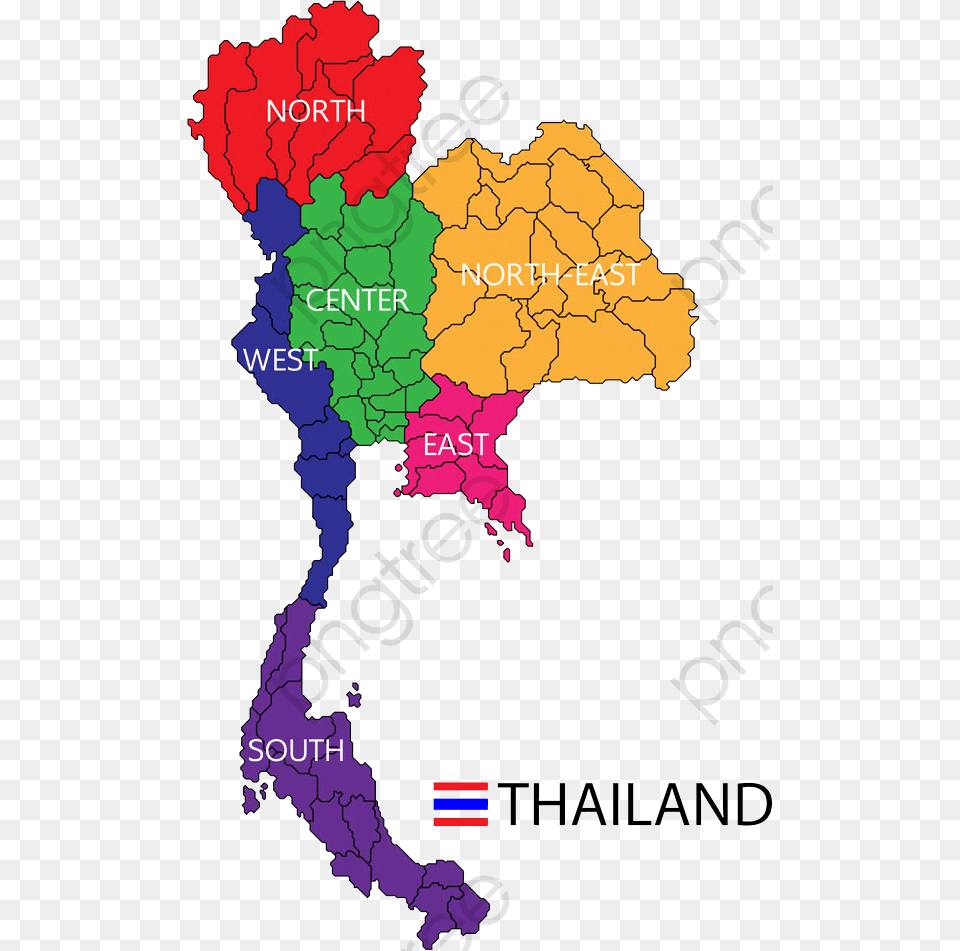 Thailand Map, Atlas, Chart, Diagram, Plot Png Image
