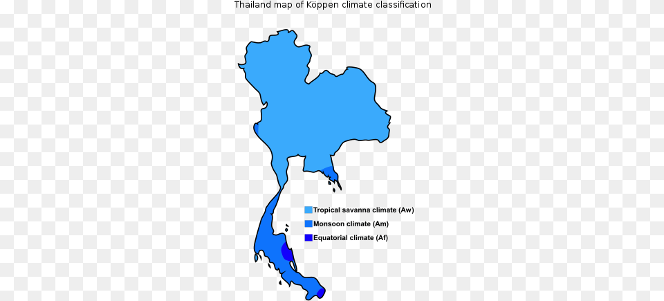 Thailand Map Of Kppen Climate Classification Tailandia Relevo Mapa, Chart, Plot, Atlas, Diagram Png