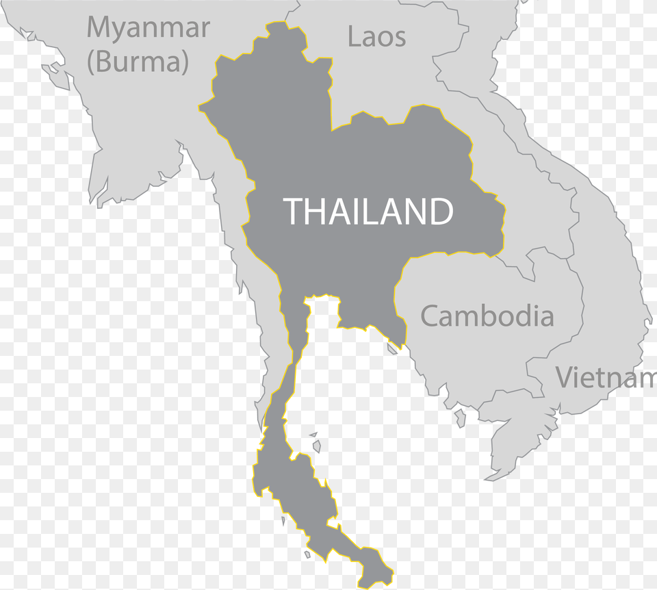 Thailand Map Thailand Map Vector, Atlas, Chart, Diagram, Plot Png