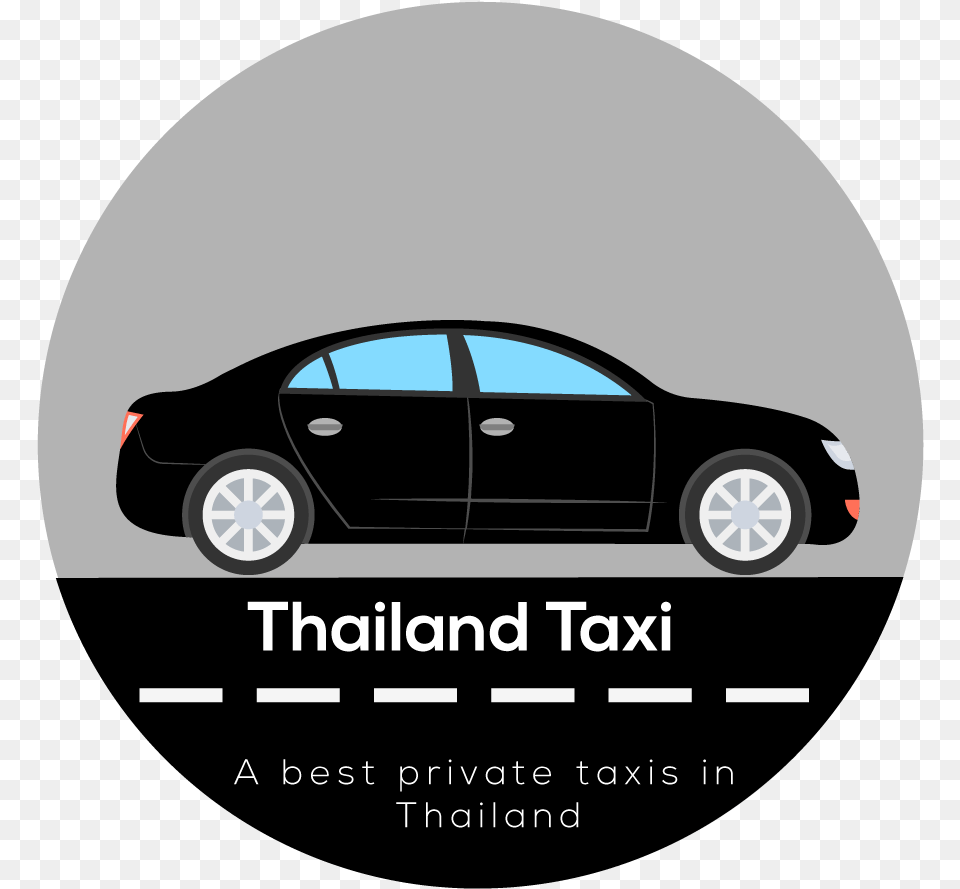 Thailand Taxi Taxicab, Advertisement, Vehicle, Transportation, Sedan Png Image