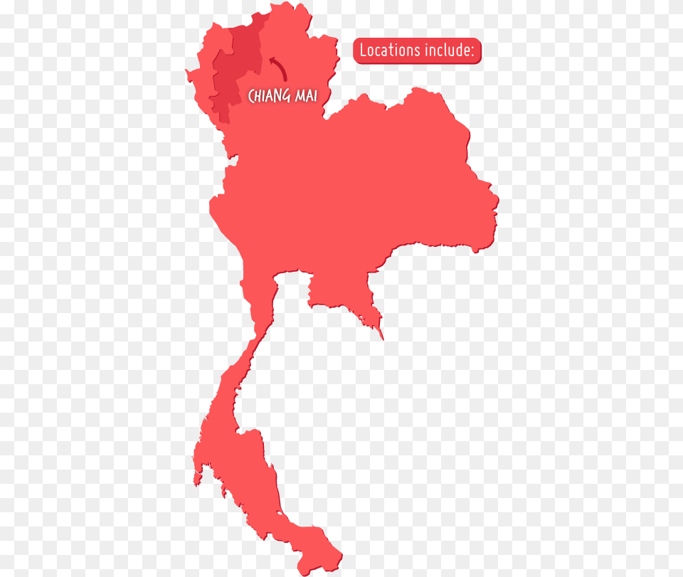 Thailand Teach In Thailand Thailand Paid Premier Thailand Map Silhouette, Chart, Plot, Atlas, Diagram Png Image