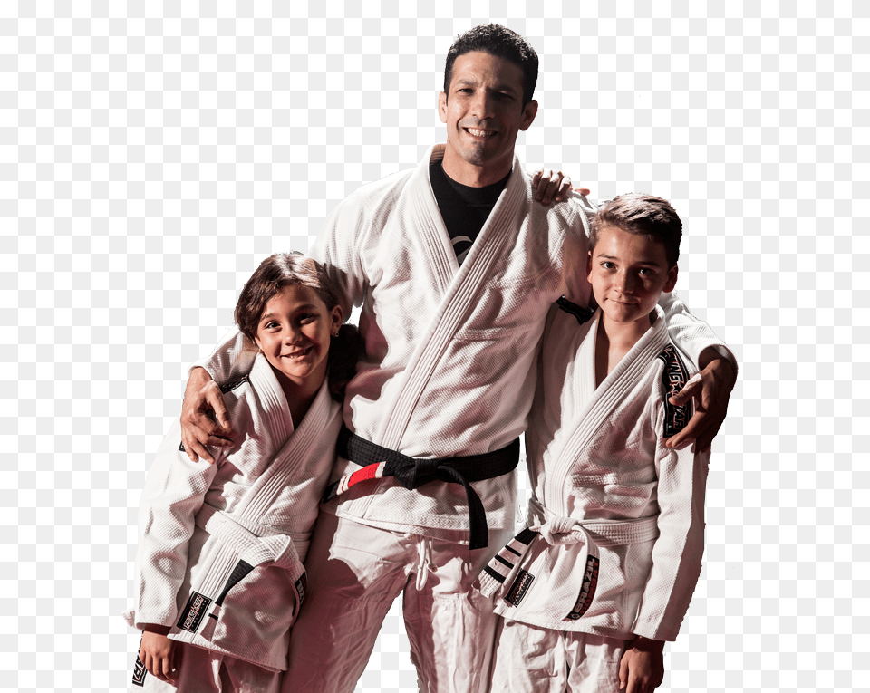 Thales And Kids Bjj Clear Background Brazilian Jiu Jitsu, Sport, Person, People, Judo Png
