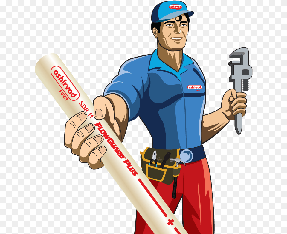 Than Us When It Comes To Plumbing And We Re More Than Ashirvad Pipes, Person, People, Adult, Man Png Image