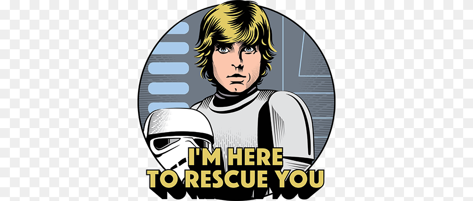 Thank The Maker Indeed Star Wars 40th Anniversary Stickers, Adult, Book, Comics, Male Free Transparent Png