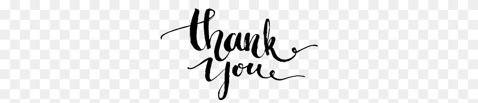 Thank You, Calligraphy, Handwriting, Text, Smoke Pipe Png
