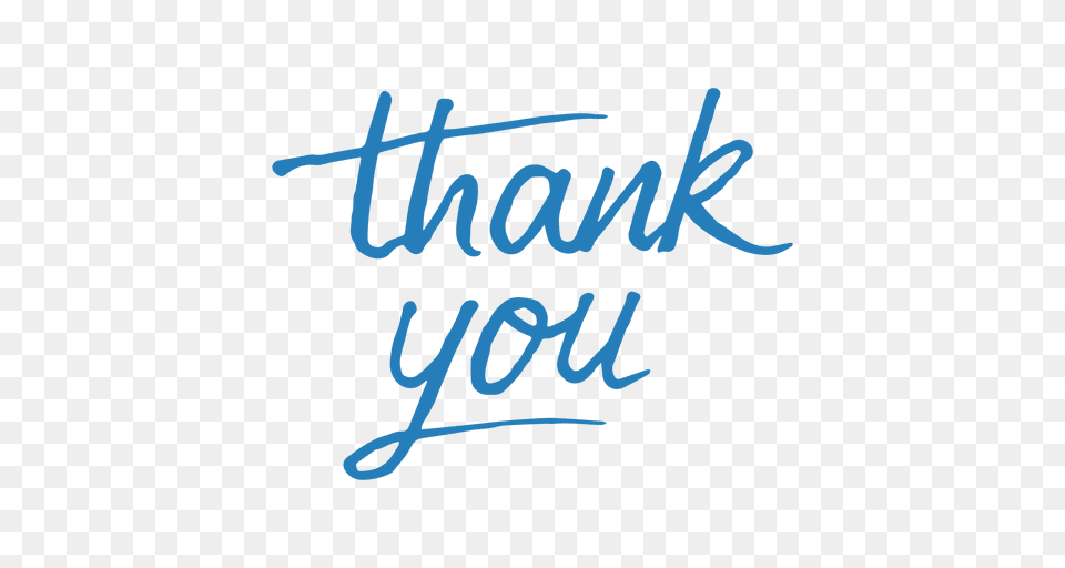 Thank You, Handwriting, Text Free Png